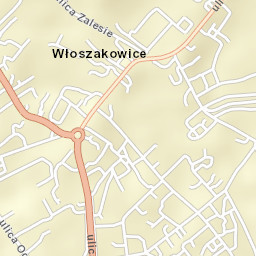 Włoszakowice Street Map