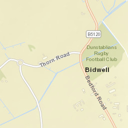 Thorn Rd, Houghton Regis, Dunstable, Central Bedfordshire LU5 Street Map