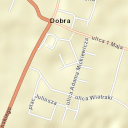 Dobra Street Map