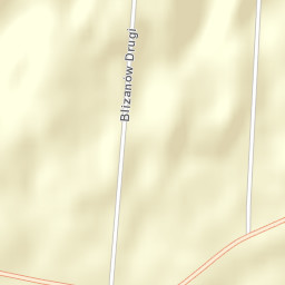 Blizanów Street Map