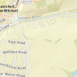 Stansted Mountfitchet Street Map