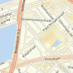 Bloemhof Street Map