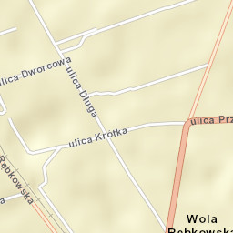 Wola Rębkowska Street Map