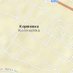 Kormëzhka Street Map