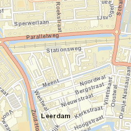 Leerdam Street Map