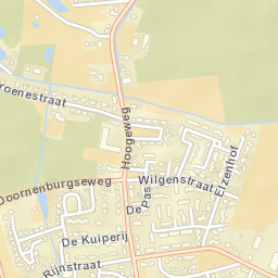 Pannerden Street Map