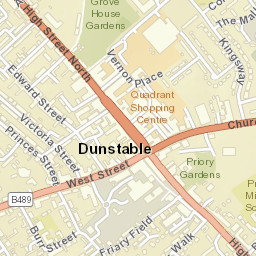 Dunstable Street Map