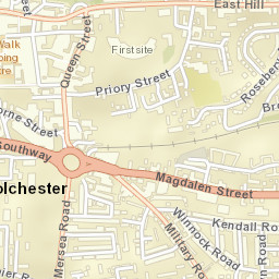 Colchester Street Map