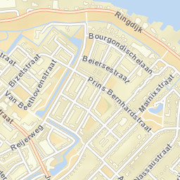 Slikkerveer Street Map