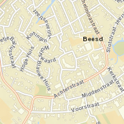 Beesd Street Map