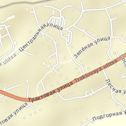 Souzga Street Map