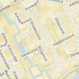 Groot IJsselmonde Street Map