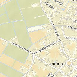Puiflijk Street Map
