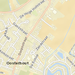 Oosterhout Street Map