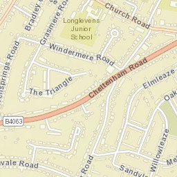 59 Cheltenham Rd, Gloucester GL2, UK Street Map