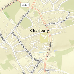 Charlbury Street Map
