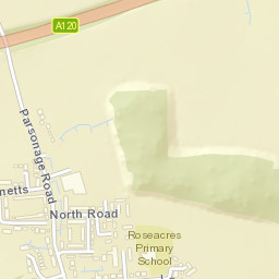 Takeley Street Map
