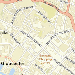Gloucester Street Map