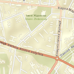 Shostka Street Map