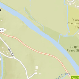 32 New Road, Crickhowell, Powys NP8 1AY Street Map