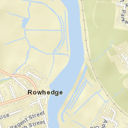 Rowhedge Street Map