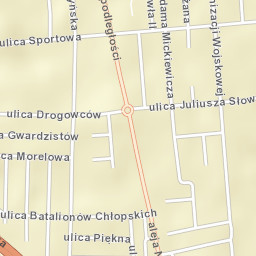 Grójec Street Map