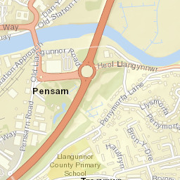 Carmarthen Street Map
