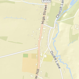 Much Hadham Street Map