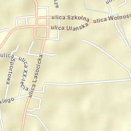 Powiat leszczyński Street Map