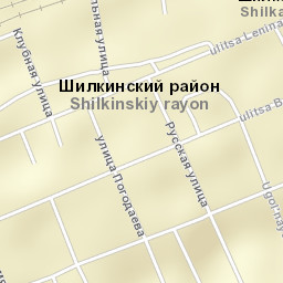 Shilka Street Map