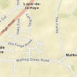 Layer de la Haye Street Map