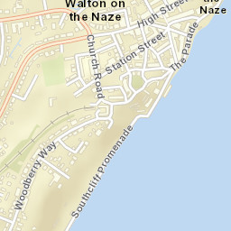 Walton-on-the-Naze Street Map