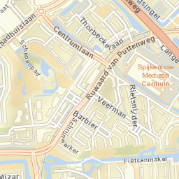Spijkenisse Street Map