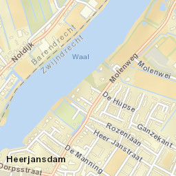 Heerjansdam Street Map