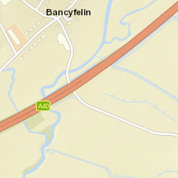 1 Lon-Cywyn, St Clears, Carmarthen Street Map