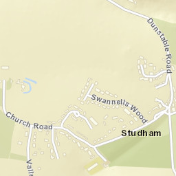 66 Church Road, Studham, Dunstable, Central Bedfordshire LU6  Street Map