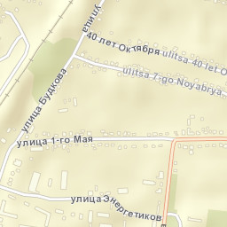 Kastornoye Street Map