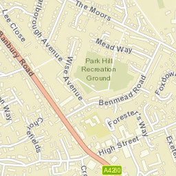 61 Banbury Road, Kidlington, Oxfordshire Street Map