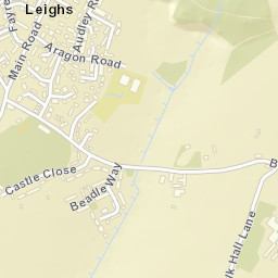 Great Leighs Street Map