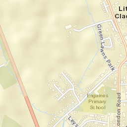 Little Clacton Street Map