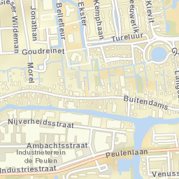 De Peulen Street Map