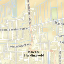 Boven-Hardinxveld Street Map