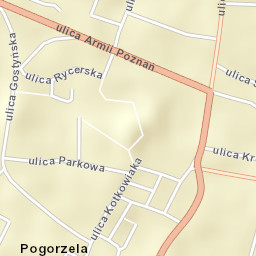 Pogorzela Street Map