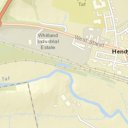 Whitland Street Map
