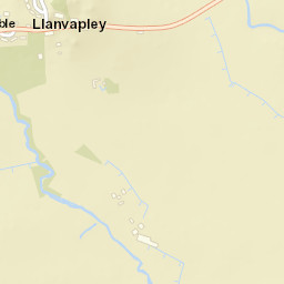 B4233, Abergavenny, Monmouthshire NP7 Street Map