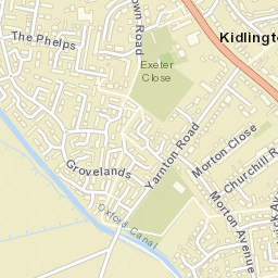 Kidlington Street Map