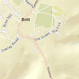 Brill Street Map