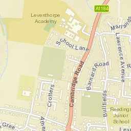 Sawbridgeworth Street Map
