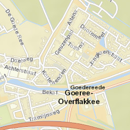 Goedereede Street Map