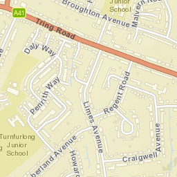 1 Hazell Avenue, Aylesbury, Buckinghamshire Street Map